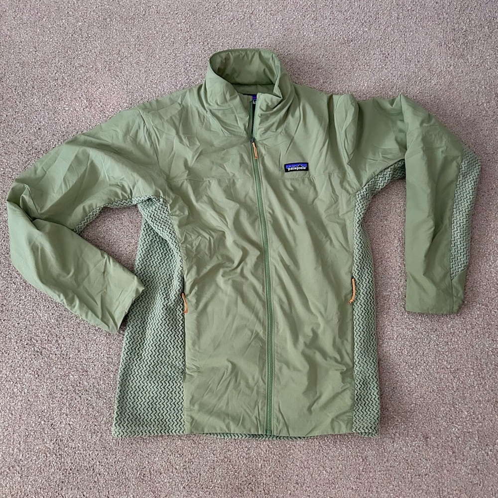 Patagonia Olive Green nano hybrid jacket